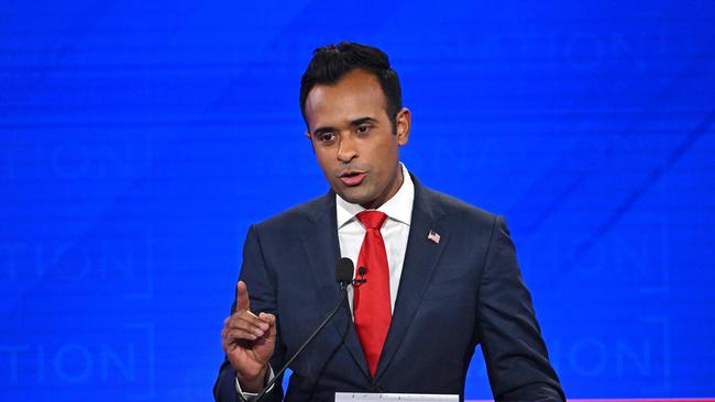 Vivek Ramaswamy will be heading up DOGE alongside Elon Musk. Picture: Jim Watson/AFP