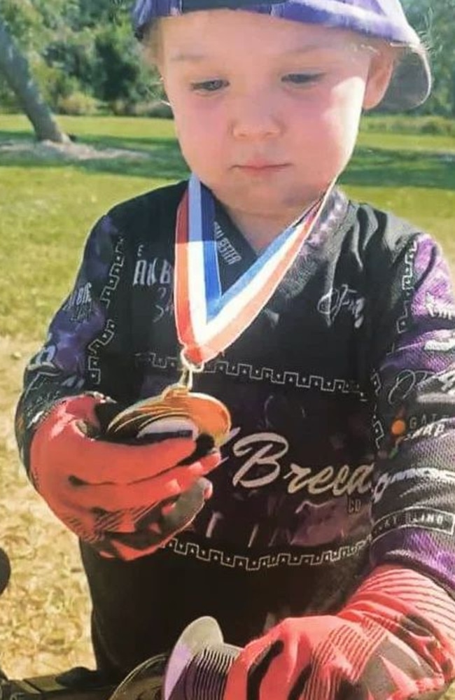 Karen-Rose with some of her medals.