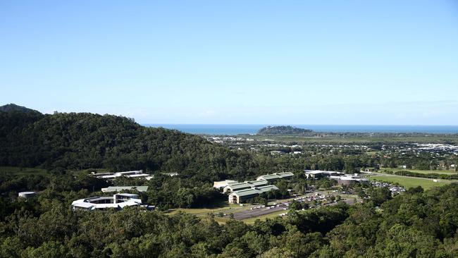 James Cook University’s Smithfield campus is based in Cairns’ northern beaches. Picture: Brendan Radke