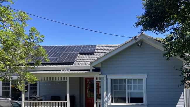 The family’s gas and electricity bills used to total $450 a quarter, while petrol cost up to $150 a week. Their home has solar panels.