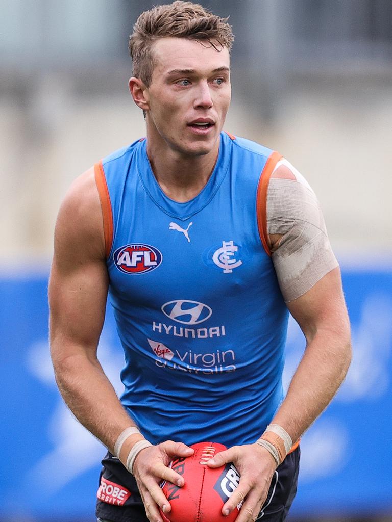 Patrick Cripps could be ready to bounce back after a down year.