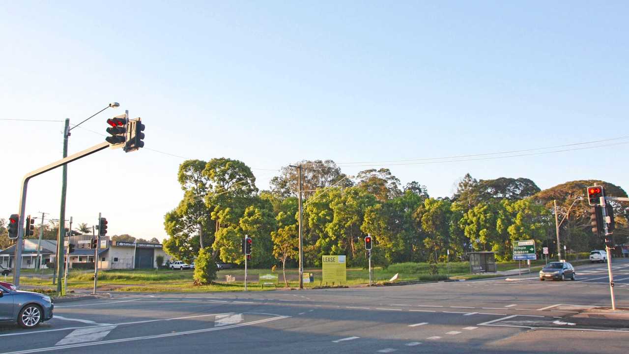 Old Gympie Rd intersection at Yandina. Picture: Erle Levey