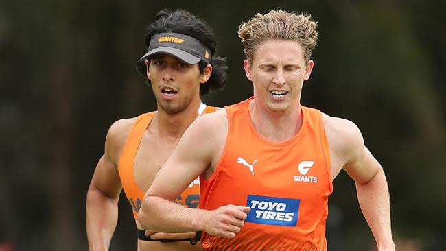 Lachie Whitfield may not return until Round 6. Picture: Mark Metcalfe/Getty Images