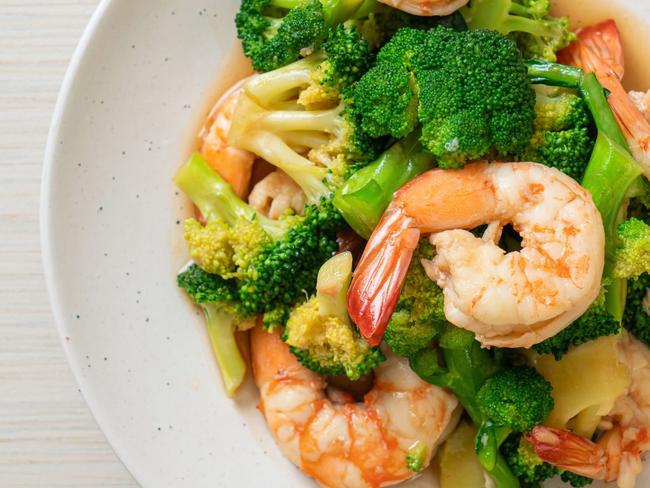 Dinner is usually something like a prawn stir-fry for Jeannie Rice.