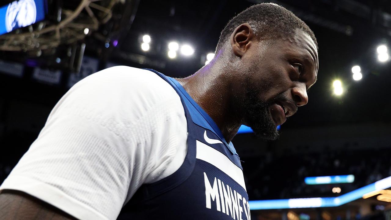 MINNEAPOLIS, MINNESOTA - OCTOBER 26: Julius Randle #30 of the Minnesota Timberwolves walks off the court after the game against the Toronto Raptors during the home opener at Target Center on October 26, 2024 in Minneapolis, Minnesota. The Timberwolves defeated the Raptors 112-101. NOTE TO USER: User expressly acknowledges and agrees that, by downloading and or using this photograph, User is consenting to the terms and conditions of the Getty Images License Agreement. (Photo by David Berding/Getty Images)