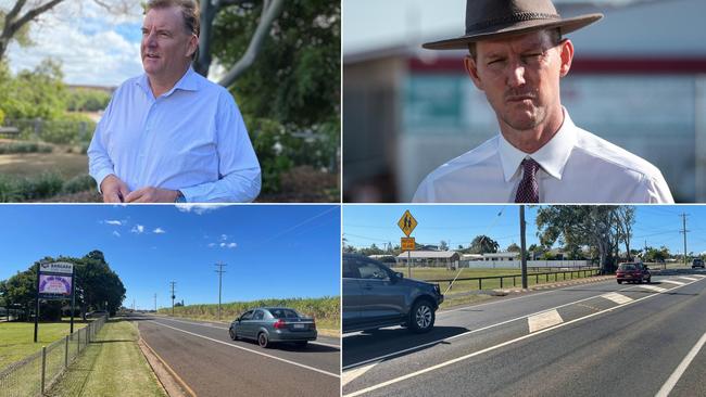 A war of words has erupted between Burnett MP Stephen Bennett and Transport Minister Mark Bailey regarding the beleaguered Bargara - Hughes Rd intersection.