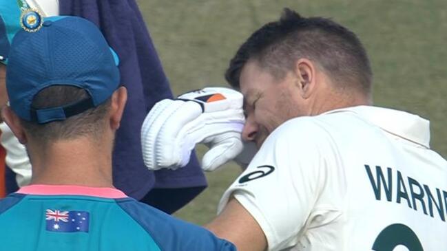 Warner ruled out of the second Test due to concussion