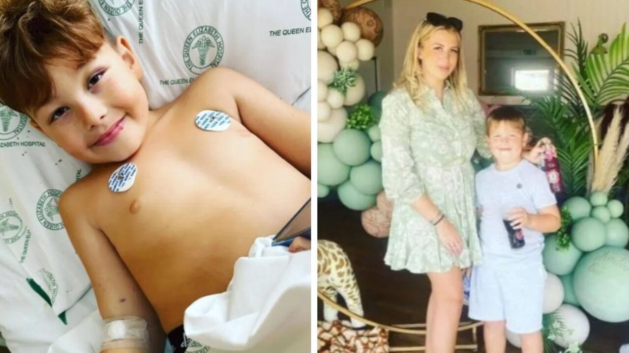 Ace has been declared brain dead after suffering a seizure. Pictures: Facebook; Supplied / The Sun
