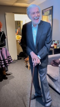 Mary Poppins star, 97, recreates iconic dance