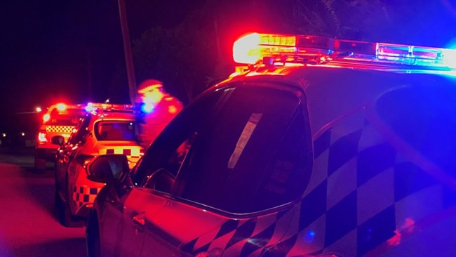 A series of crimes has lead to a 19-year-old Farleigh man facing court for speeding, drink drinking and crashing into a light pole.Â Picture: QPS