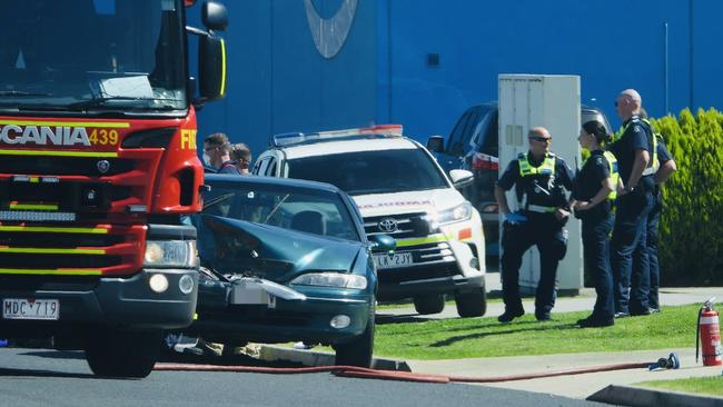 A driver has died after they were believed to have suffered from a medical episode and crashing in Traralgon East on Thursday. Picture: LVI&amp;CA