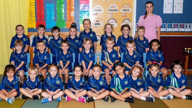 Fitzgerald State School Prep C Back row: Liam Van Reemst, Cooper McClintock, Carter Czislowski, Emilia Treston, Kion Cuthbertson-Rose, Amarni Woodman, Xaylem Ginns, Malyk Murray Middle row: Oliver Greenham, Beau Endres, Lennox McAlpine, Kendall Vella, Archer Brooks, Jaxson Loy, Eva Mohuanga-Pine Front row: Tarnya Pere-miller, Orrin McCully, Thea OMalley, Macey Bunworth, Justus Majid, Leena Blackmore, Mia Kent, Ellie Maiden, Cameron Masters-Prosser Teacher Miss Meghan Blakeney Picture: Michaela Harlow.