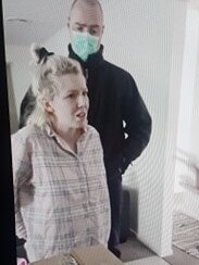 Zoe Buhler was arrested live on Facebook for inciting a lockdown protest in Ballarat. Source: Facebook.