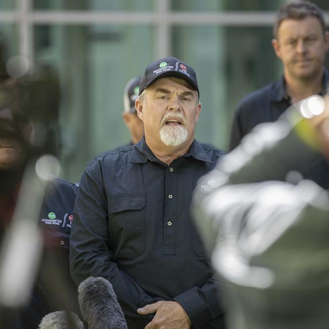 Jack Trenaman at Parliament House in Canberra as Rockhampton business leaders spoke to the media following a decision to delay the $1.1 billion Rockhampton Ring Road Project. Picture: Gary Ramage