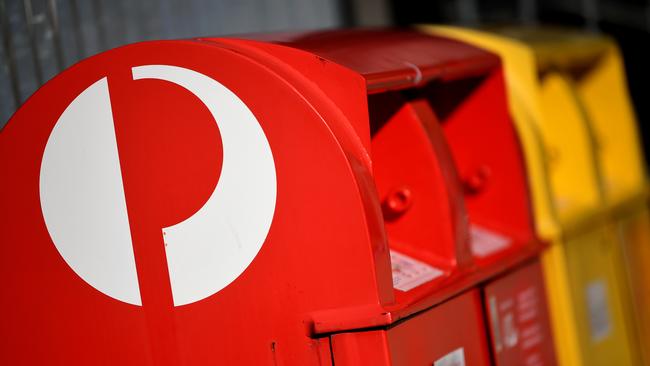 SYDNEY, AUSTRALIA - NCA NewsWire Photos OCTOBER, 01, 2020: An generic image of signage at the Australia Post outlet in Sydney. Picture: NCA NewsWire/Joel Carrett