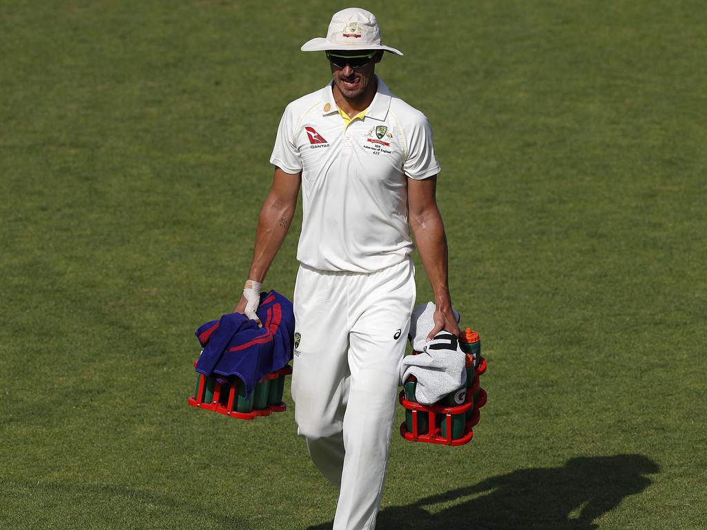 Yorker specialist Mitchell Starc was the waterboy last Test.