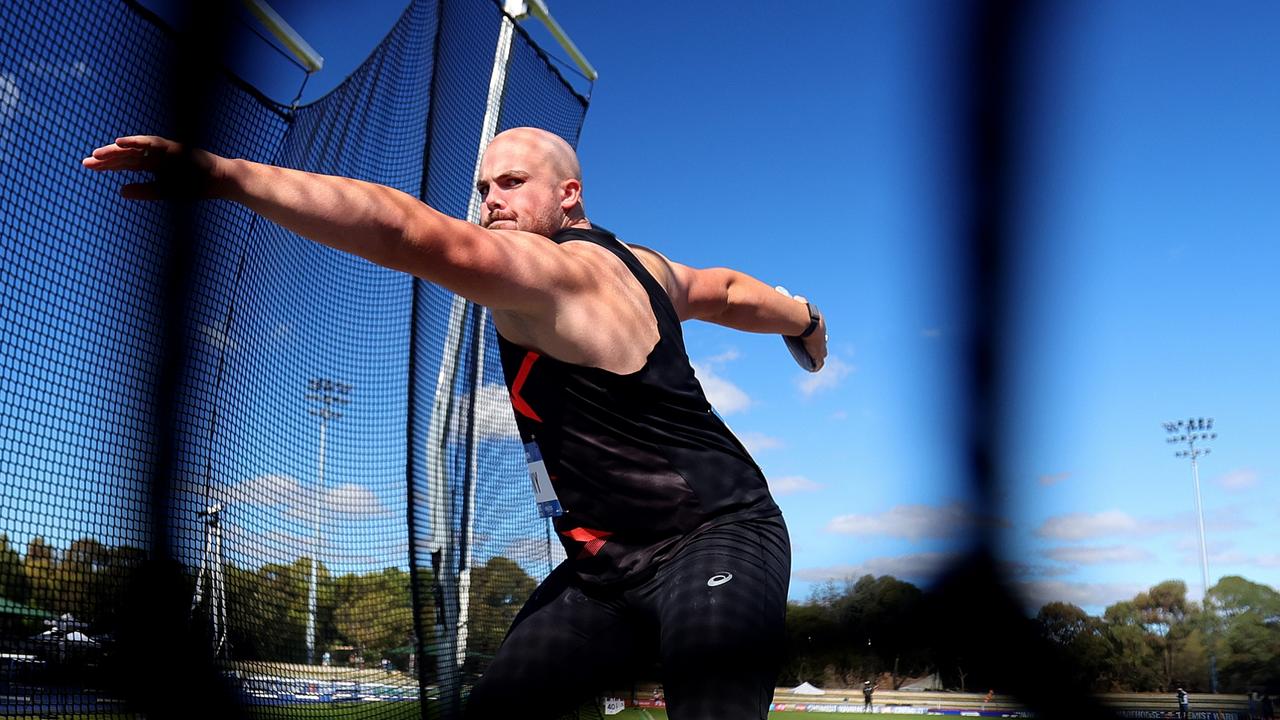 Matthew Denny is in scary form. Photo by Sarah Reed/Getty Images