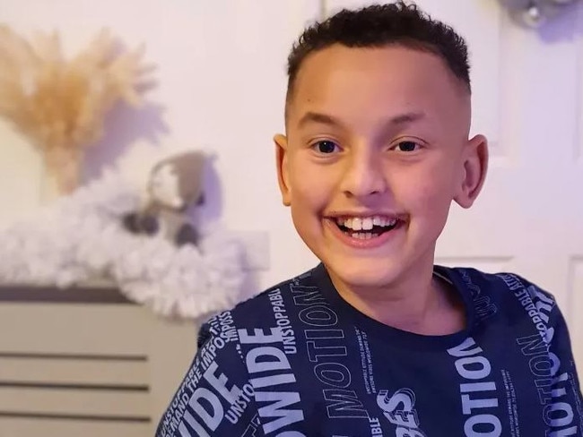 Kian, 13, died at home just a week before his 14th birthday. Picture: GoFundMe