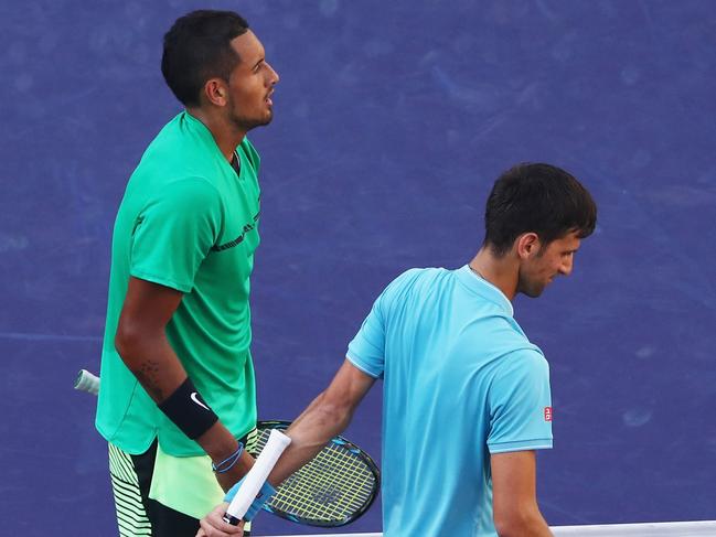 The on and off court enemies have only played each other twice — both times in 2017. Picture: Clive Brunskill/Getty