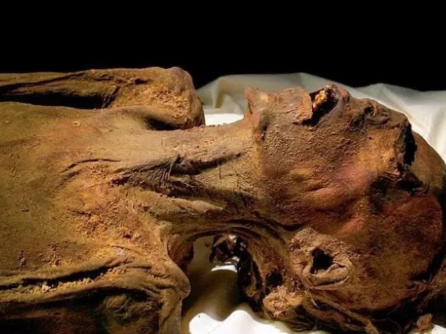 It is thought the Mummy might be Prince Pentewere. Picture: Egyptian Ministry Of Antiquities