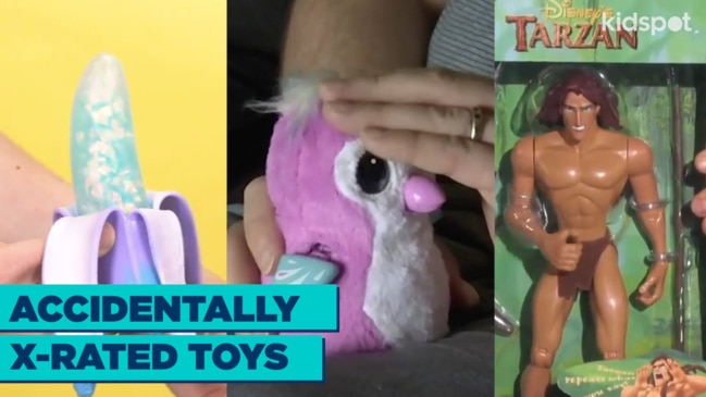 Accidentally x-rated toys