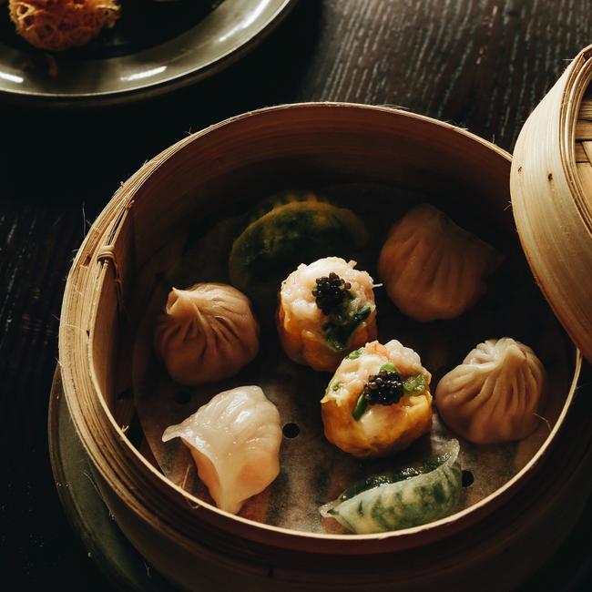 The dim sum platter at Stanley.