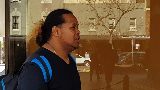 Semisi Paea leaves Parramatta Local Court. Picture: Philip Ly