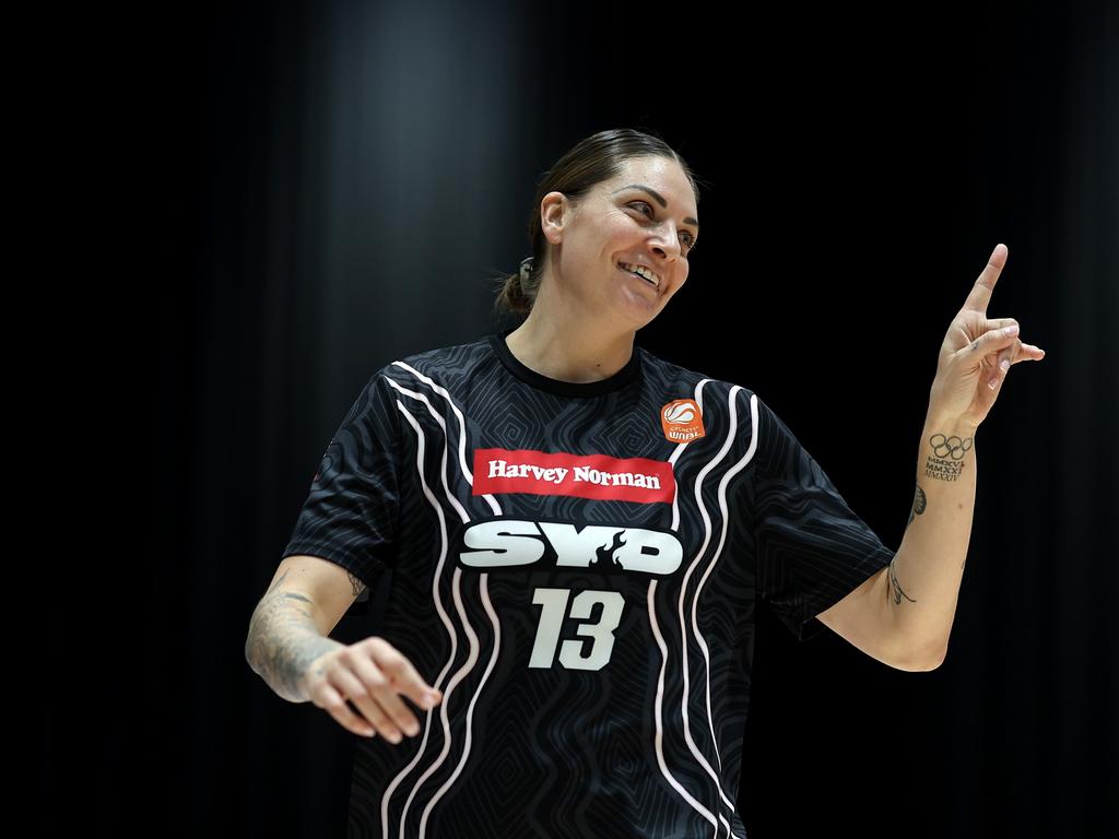 Sydney Flames star Cayla George is among the Opals who compete in the WNBL. Picture: Getty Images