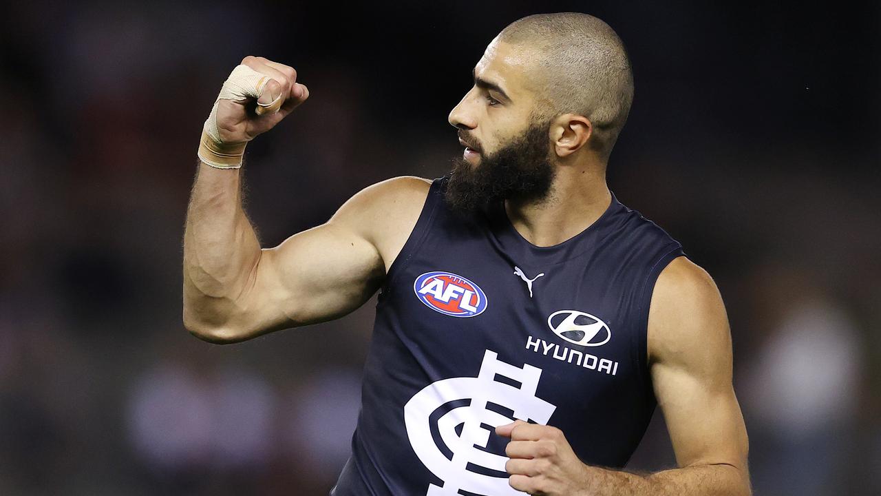 Adam Saad will make his Carlton debut on Thursday night. Picture: Michael Klein