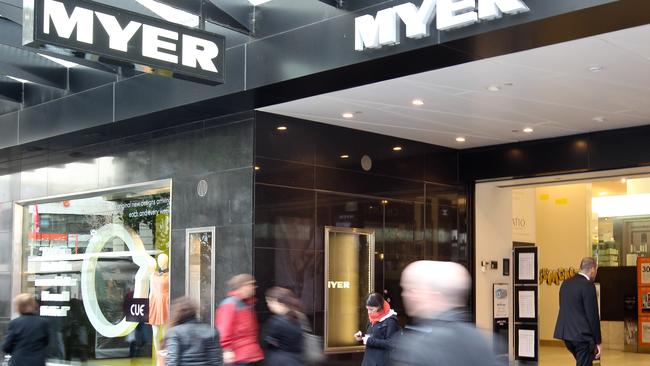 Myer shares were sold by PE at $4.10 and are now at 20c.