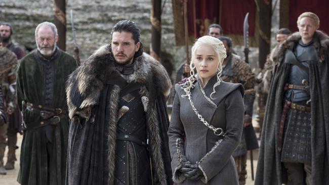 Fans will have to wait a long time to find out what happens to Jon and Daenerys. Picture: HBO