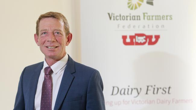 United Dairyfarmers of Victoria President Paul Mumford.