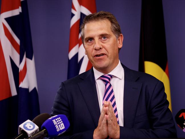 NSW Health Minister Ryan Park described the report as “damning”. Picture: NewsWire / Nikki Short
