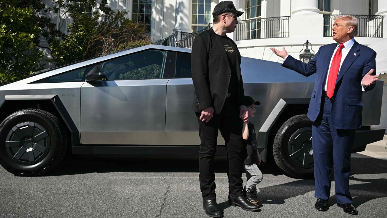US President Donald Trump and Tesla CEO Elon Musk. Photo: Mandel NGAN / AFP