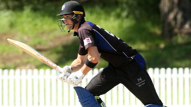 Fergus McKenna in action for Melbourne University. Picture: Hamish Blair