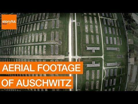 Auschwitz From Above: Aerial Footage Shows Grand Scale of Concentration Camp. Credit - BiG Productions via Storyful