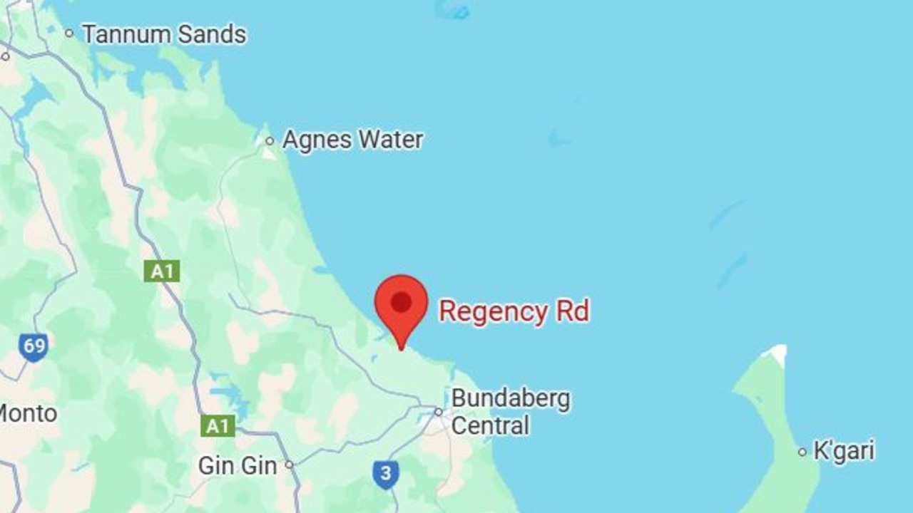 The child’s body was found inside a residence on Regency Road, Moore Park Beach in Bundaberg on Monday afternoon. Picture: Google Maps