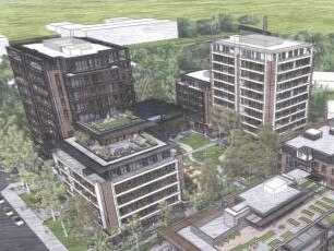 An artist impression of the $60m 133-unit development for seniors at 5 Skyline Place, Frenchs Forest. Picture: Supplied.