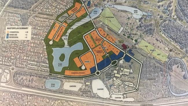 Construction designs revealed last year showed there had been secret plans by developers to use the golf course grounds to build apartments and accommodation.