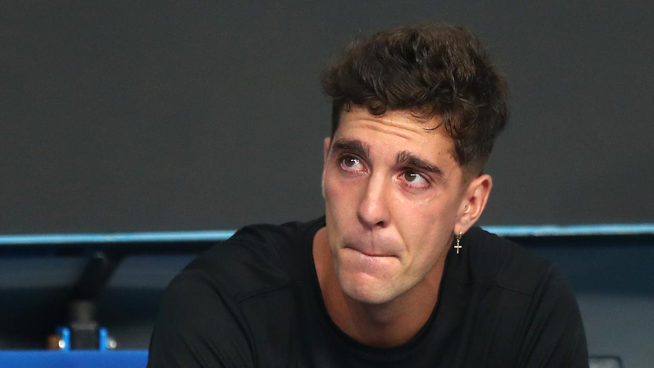 Australian Thanasi Kokkinakis ended five years of injury hell at the Australian Open, and has bravely opened up on his mental health battles.