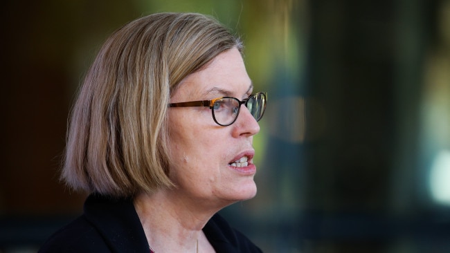 NSW Chief Health Officer Dr Kerry Chant said the health officials were working with the Waverly primary school to find out how the student was exposed to the virus. Picture: NCA NewsWire / Gaye Gerard