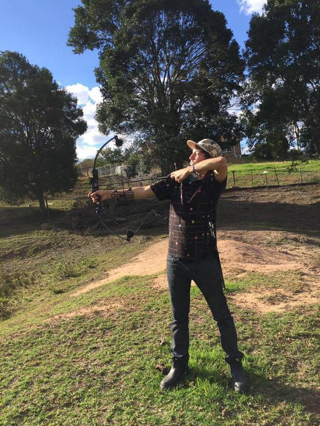 Benjamin Bourke pleaded guilty to attempted murder after using his compound bow to shoot a 15-year-old girl in 2020.