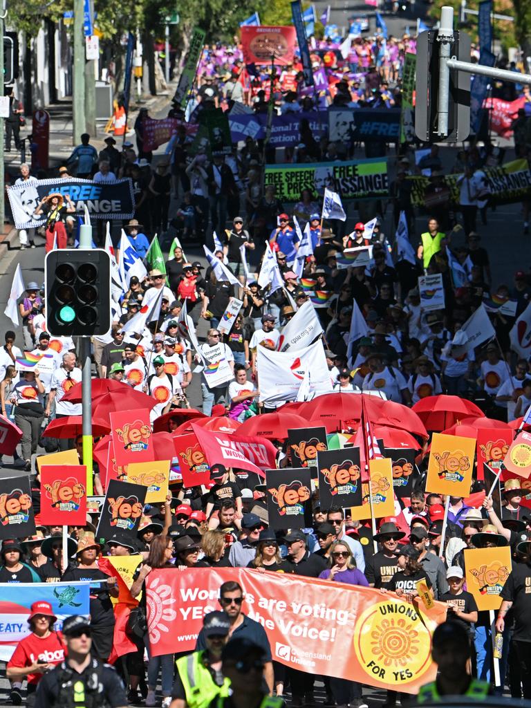 40 Pics Brisbane Labour Day March 2023 The Courier Mail 4432