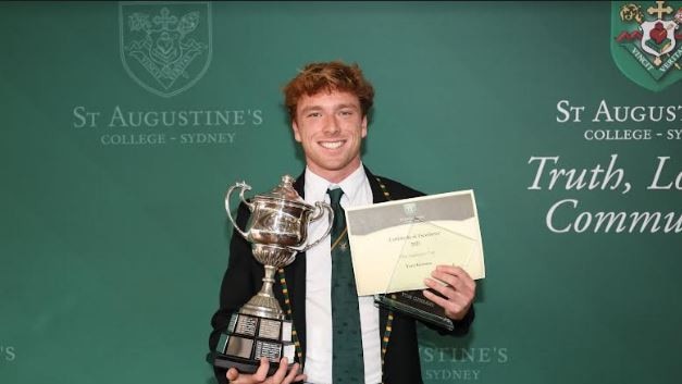 Tom Gerrans, the 2021 DUX at St Augustine's College, Brookvale. Picture: Supplied