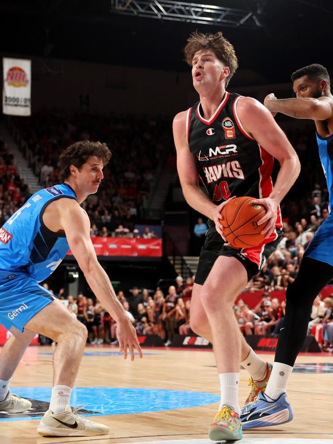 Lachlan Olbrich shone for the Hawks as Froling went down. Picture: Mark Metcalfe/Getty Images