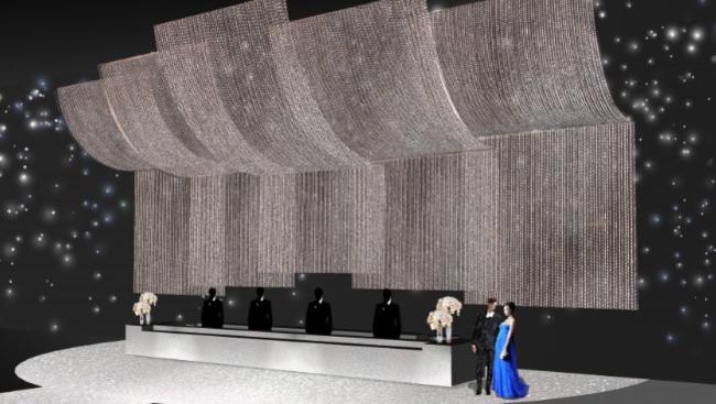 Sneak peek: inside the Emmy Awards Governors Ball (artist impression)