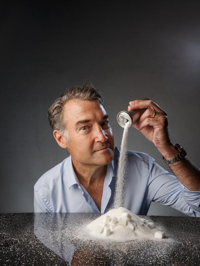 Australian of the Year, ophthalmologist James Muecke, is leading the fight against sugar. Picture: Matt Turner