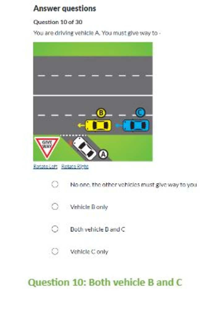 Qld motorists may have to sit road rules test again to renew licence