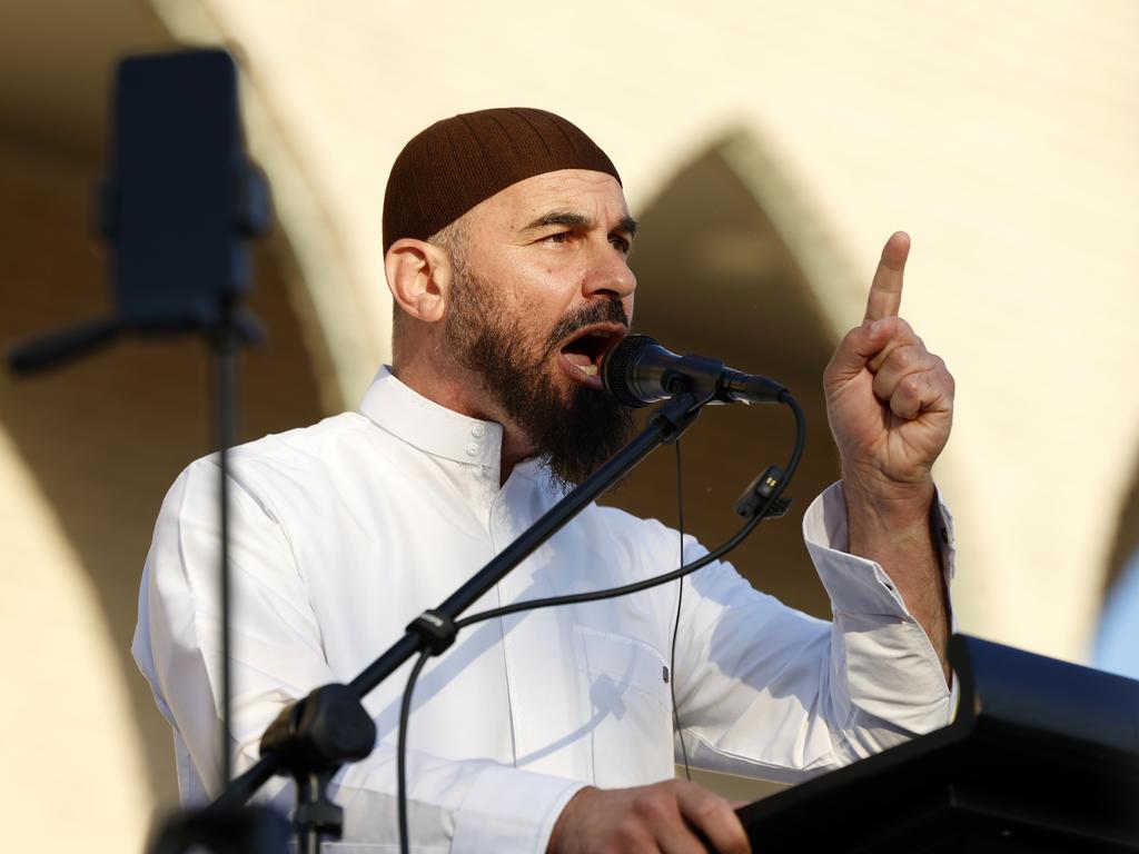 Sheikh Wesam Charkawi appeared to justify Hamas’ October 7 attack on Israel in a speech at Lakemba Mosque.