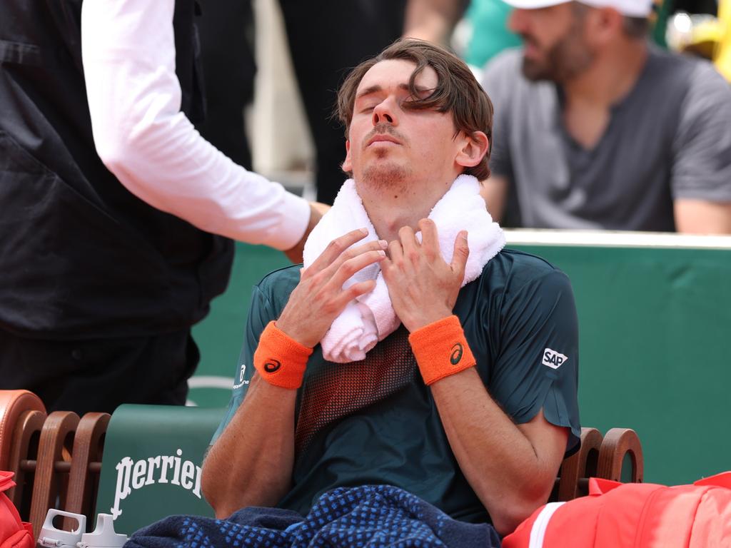 Alex de Minaur has no right to feel burnt out, writes Dean Ritchie. Picture: Getty Images